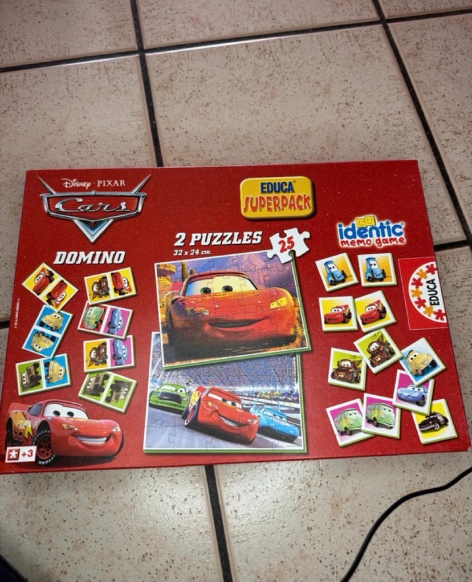 Juego 4 en 1 Cars 